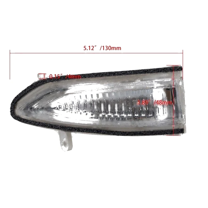 Pulsar Amber Turn Signal Light Right Side Mirror (2014–2017)