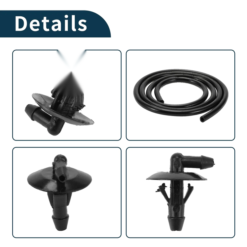 Dodge Sprinter Windshield Washer Nozzle & Fluid Hose (2002-2018)