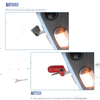 Jeep Wrangler JL JLU 6pcs Hardtop Roof Removal Switch Handle Covers
