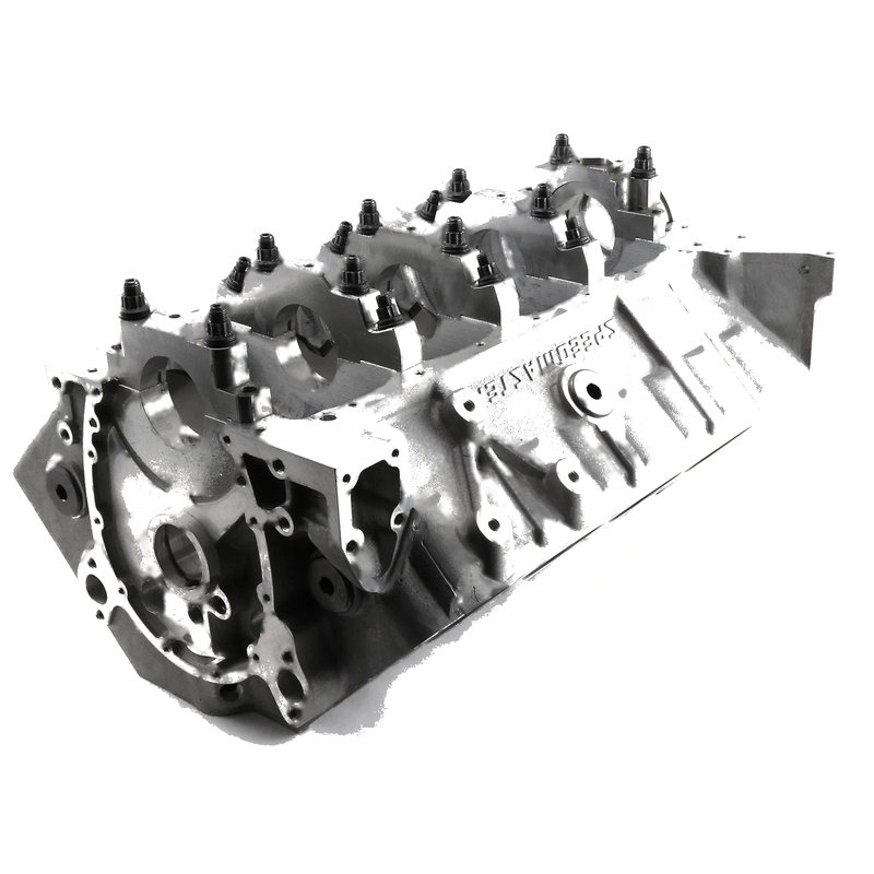 Chevy SBC 350 B-4.125 DH-9.025 4-Bolt Billet Aluminum Engine Block