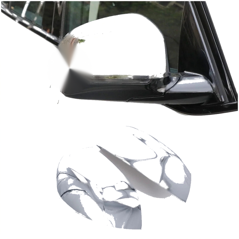 BMW X3 2018-2024 ABS Chrome Side Rearview Mirror Lid Frame Cover Trim