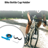 Motorcycle Bicycle Universal Blue Aluminum Alloy Cup Holder Water Bottle