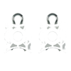 E36 316 318 320 Sliding Clip / 2 x Nylon Parts (1990–1999)