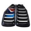 BMW 3 Series E90 E91 Matte Black M Color Front Kidney Grille (2007-2013)