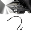Motorcycle 40cm / Brake Clutch Oil Hose Line Nylon Stainless Steel Wire Braid PU