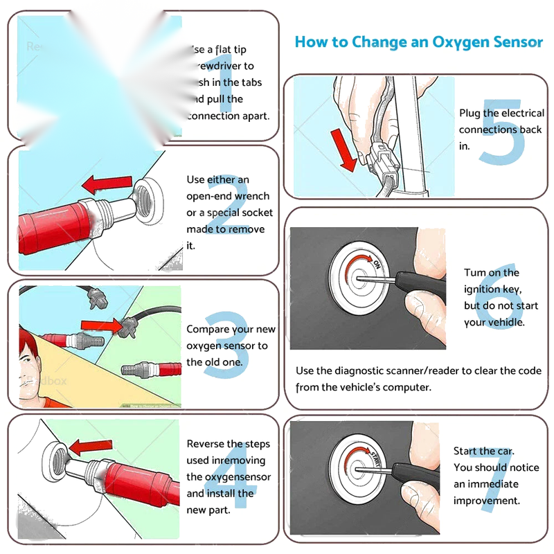 Nissan X-Trail T30 2.5L QR25 O2 Oxygen Sensors (2005-2007)