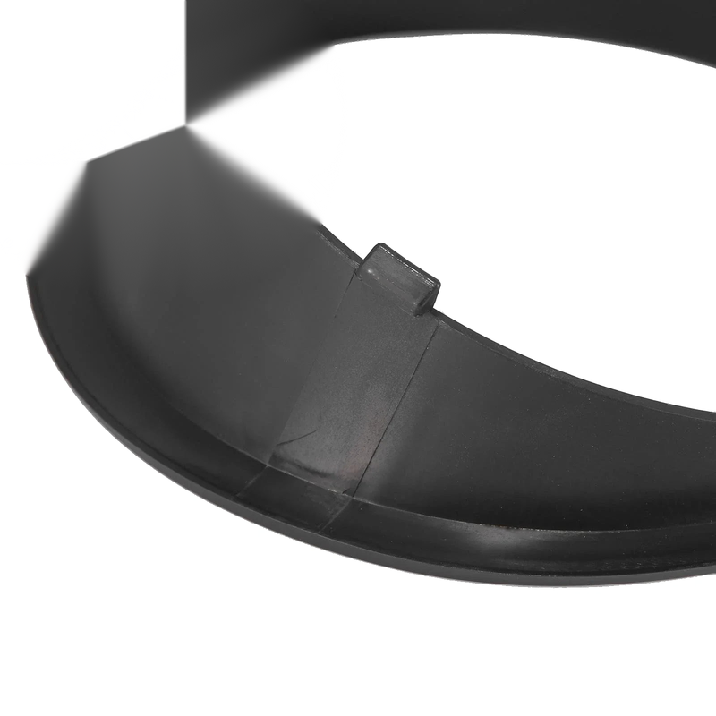 Jeep Wrangler Exterior Front Headlight Cover Trim Clip-on ABS (2007-2017)