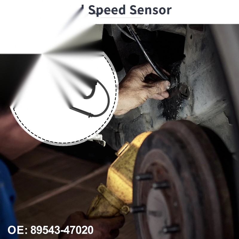 Toyota Prius ABS Wheel Speed Sensor 1x Front Left (2004–2009)