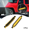 Wrangler TJ JL (1987-2021) Black Yellow Nylon Door Limiting Check Straps