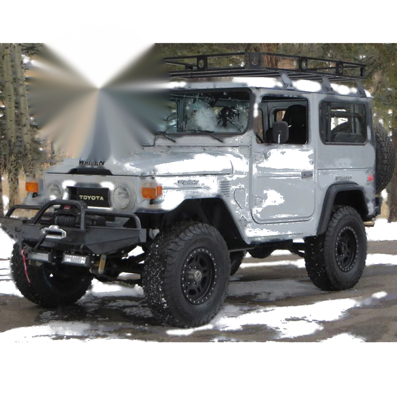 Toyota Land Cruiser BJ40 BJ43 FJ40 FJ43 HJ45 1974-1984 Front Door Weatherstrip