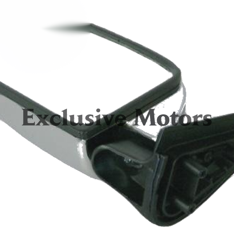 Toyota Hilux 2WD Left Hand Mirror  Chrome (1989-1996)
