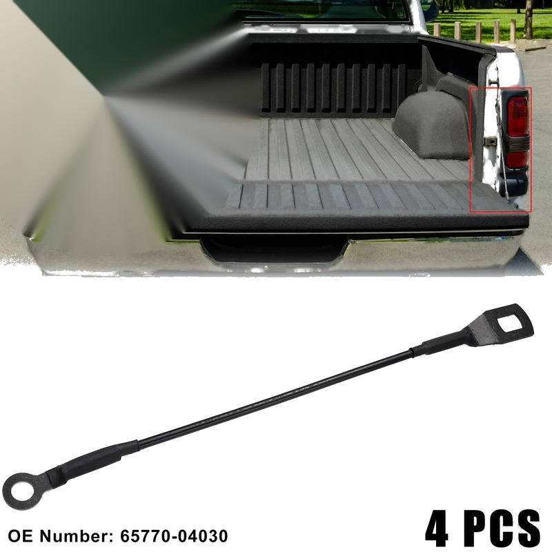 Toyota Tacoma 4pcs Tailgate Support Cables (1995–2003)