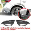 BMW X1 iX1 2 x Carbon Look Rear Bumper Side Corner Covers (2023-2024)