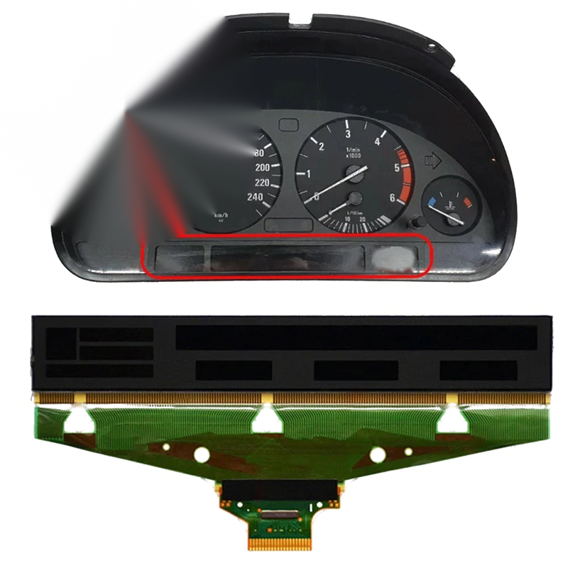 BMW LCD Display Instrument Cluster