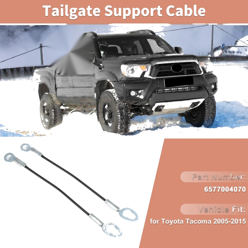 Toyota Tacoma Tailgate Support Cables (2005-2015)