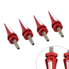 Harley Touring Road Glide 4 x Windscreen Screw Bolts Red Spike (1998-2025)