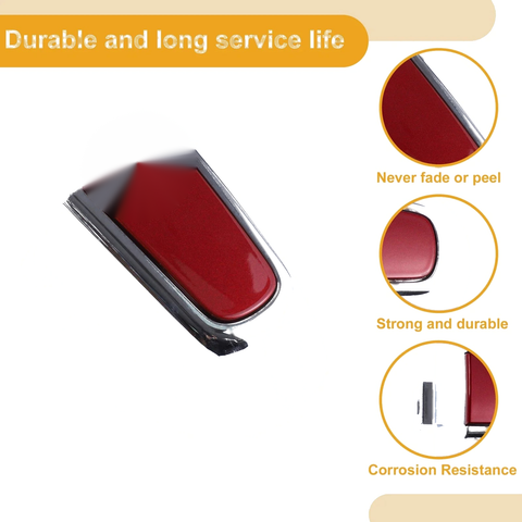 Chevrolet Malibu (2016-2018) Red ABS Door Handle Cover Trim