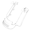 Harley Touring Road Glide Rear Fender Filler Panel (2014-2023)