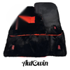 Rolls Royce Dawn 2016-2023 - Red Leather Sheepskin Floor Mats