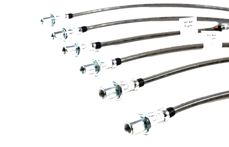Landcruiser FJ80R (2 Inch Lift, Rear Drum) Brake Line Kit (1990-1992)