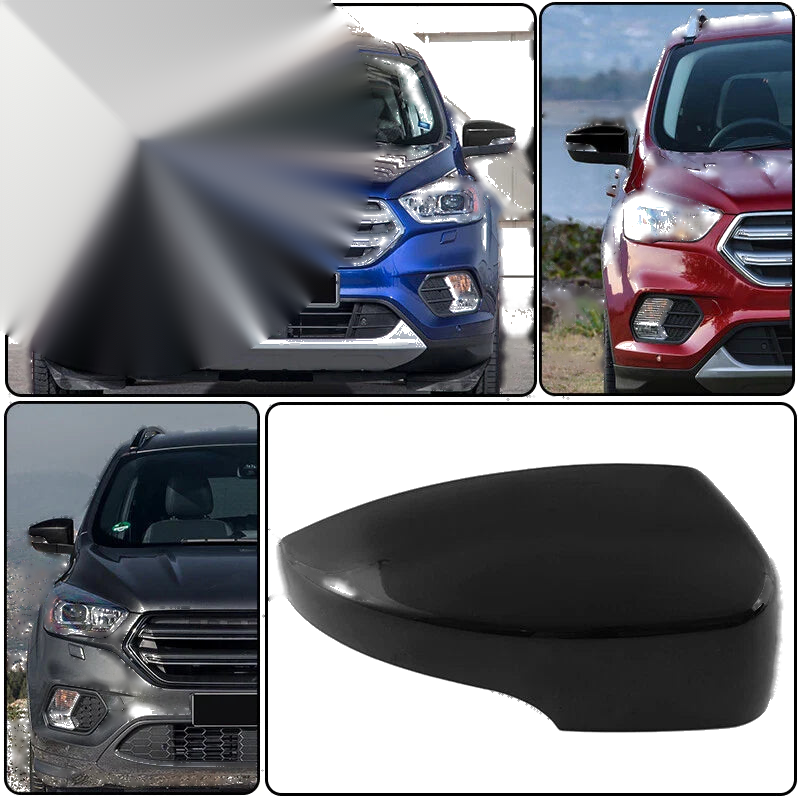 Ford Kuga Escape Wing Mirror Cover Cap Assembly Right Side Black (2013-2019)