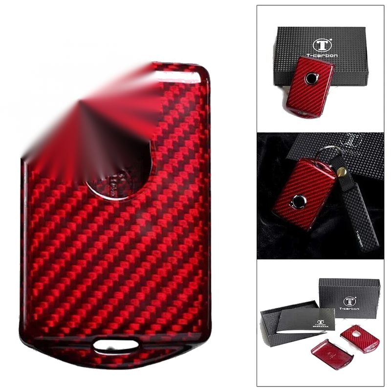 VOLVO XC40 XC60 XC90 S90 V90 Real Carbon Fiber Remote Key Cover Case