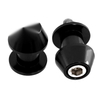 CFMOTO 250 / 300 / 750 CL-X Black M10 Swingarm Spools (2021-2023)