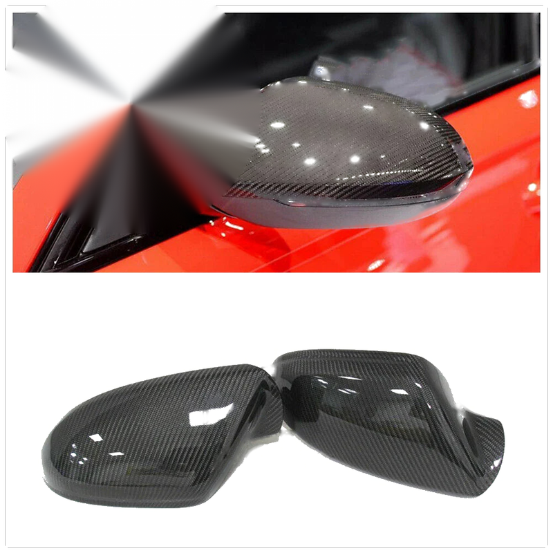 Audi A6 C7 S6 RS6 Carbon Fiber Mirror Housing Covers (2012-2018)