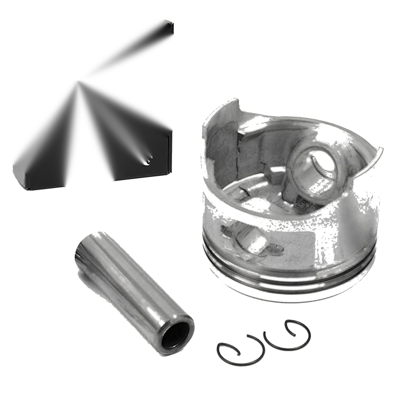 EZGO Golf Cart Robin 350cc EH35C Piston & Ring Gasket STD (1996–2008)