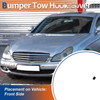 Mercedes-Benz (2010-2015) - White Front Bumper Tow Hook Cover