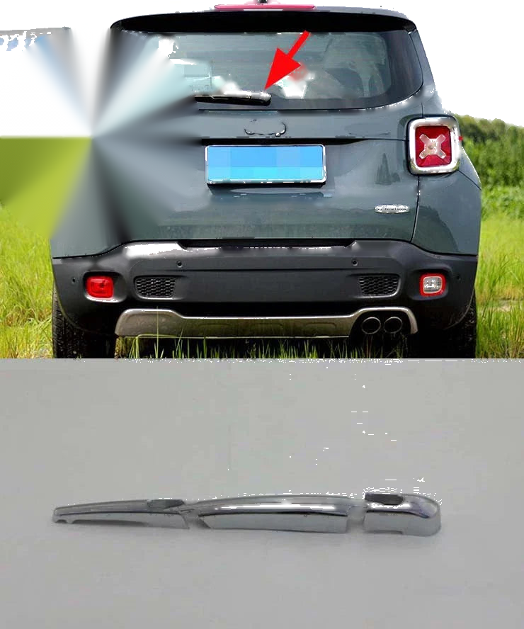 Jeep Renegade Chrome Rear Wiper Cover Trim (2015-2018)