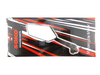 Kawasaki Z500 Black Orange Hex Soko Mirrors (1979-1980)