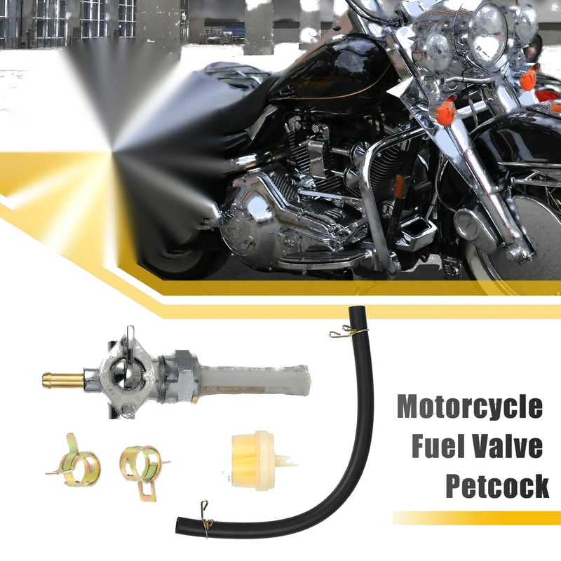 Harley-Davidson Gas Fuel Petcock Shut Off Valve Switch