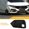 Honda Civic Hatchback Right Side Fog Light Grill (2017-2019)