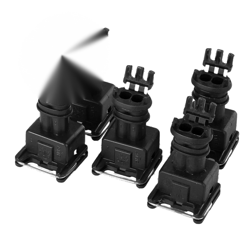 Bosch Jetronic EV1 Injectors 5x Fuel Injector Plug Connectors