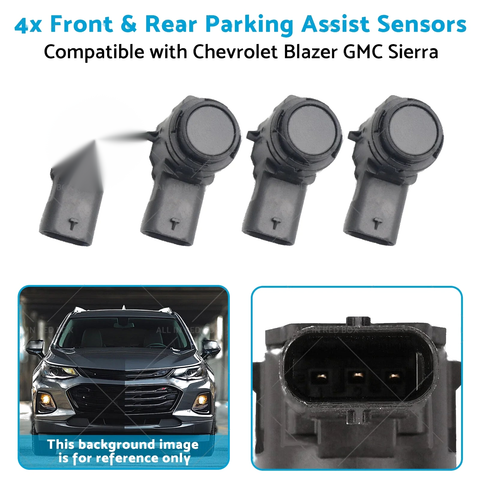 Chevrolet Blazer, GMC Sierra 4 x Front & Rear Parking Assist Sensors