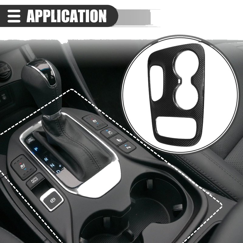 Dodge Durango Carbon Fiber Gear Shift Panel Trim (2018-2020)