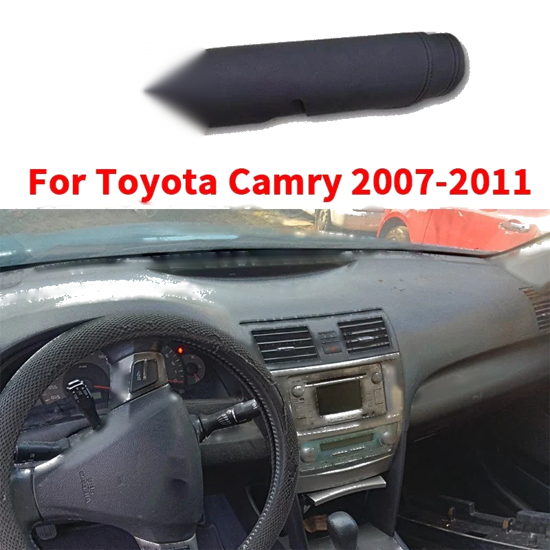 Toyota Camry Leather Dashboard Cover Pad Mat (2007–2011)
