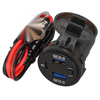 USB PD Type-C Car Charger Outlet Socket Adapter QC3.0 Fast Charge