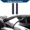 1/2" 12mm Motorcycle Brake Lever Cover Grip Sleeve Black Blue