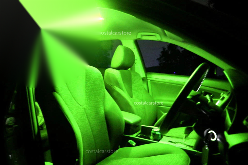 Holden Commodore VF Bright Green LED Interior Light Conversion Kit