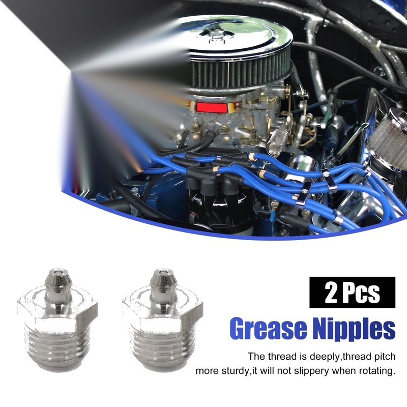 Motorcycle Car 2 x M16 x 1.5 Thread Grease Zerk Fitting