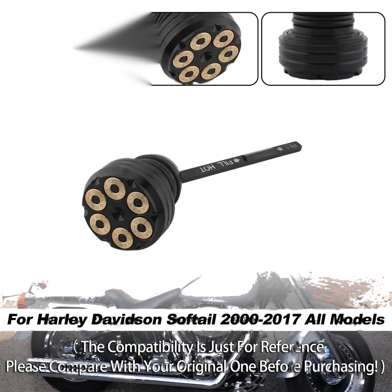 Softail Dipstick Fuel Cap Connector (2000-2017)
