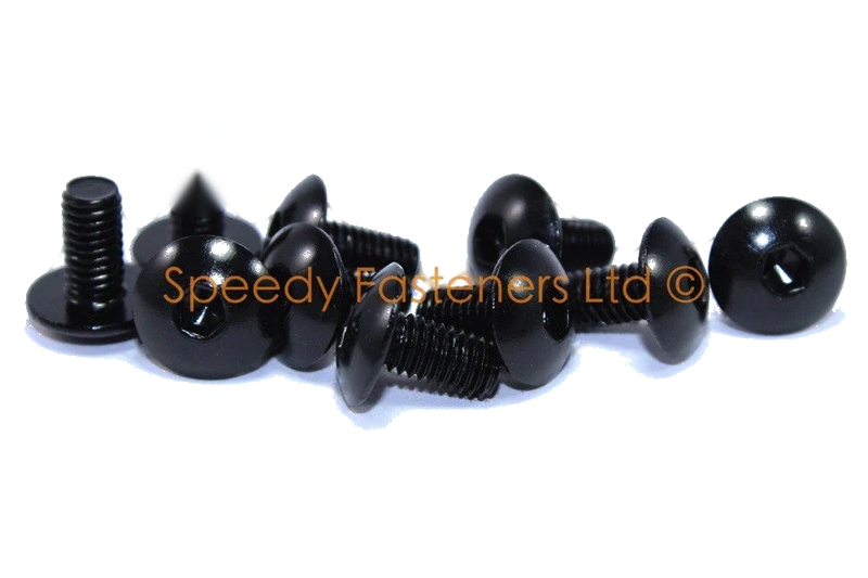 Kawasaki Fairing Allen Bolts m6 x 12mm 10 x
