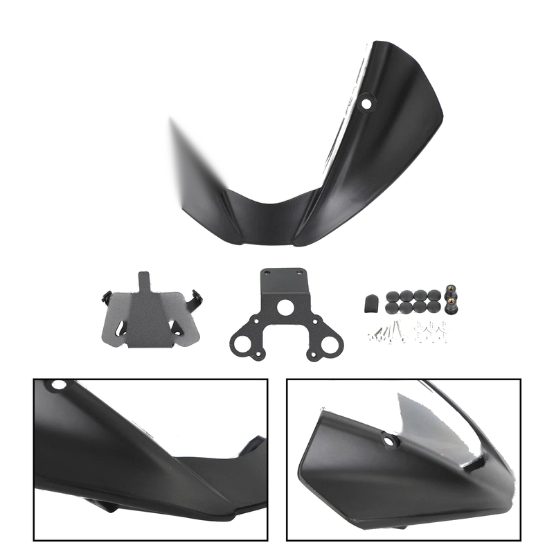 Ducati Monster 937 950 (2021-2022) Matte Black Windshield
