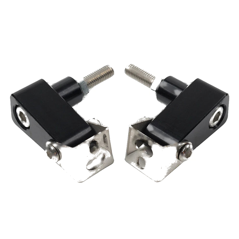 Kawasaki Ninja 250 Black Lower Fork Mount Spotlight Holder (2008-2012)