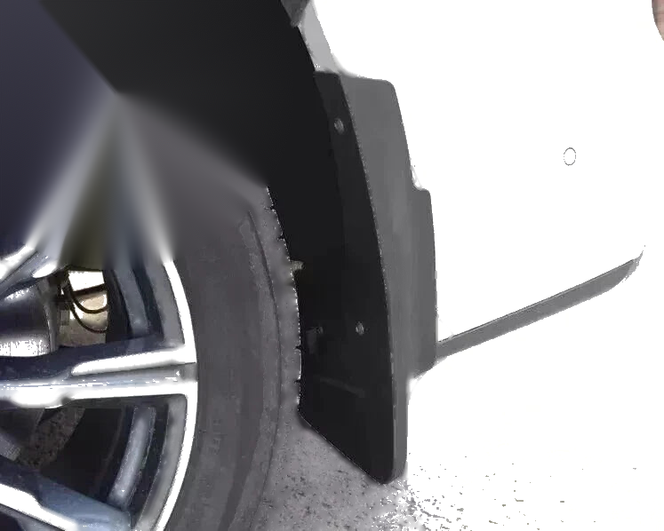 BMW X5 M Sport G05 4x Front & Rear Splash Guards Mud Flaps (2019–2025)