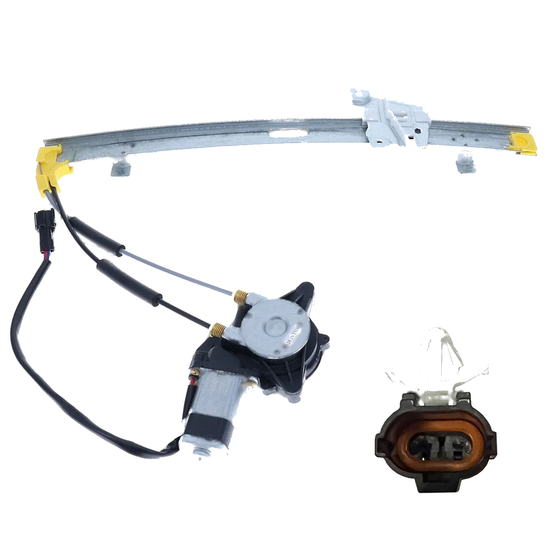 Kia Rio Front Left Window Regulator W/ Motor 2 Pins (2000–2006)