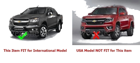 Chevrolet Colorado 4 x Chrome Door Handle Cover Trim (2012-2015)
