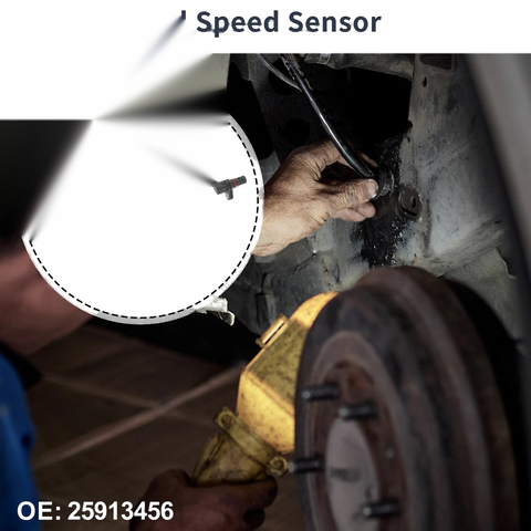 Chevrolet Equinox 1 Pc ABS Wheel Speed Sensor (2010-2017)